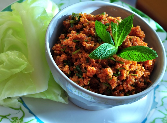 Bulgurlu Sarma İçi