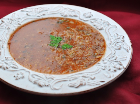 Yeşil Mercimekli Pirinç Çorbası