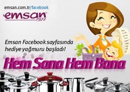 Emsan, Hem Sana Hem Bana yarışması Facebook\'ta başlıyor!
